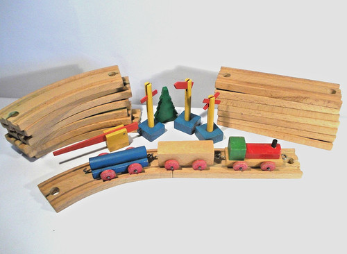 Uraltes brio holzeisenbahn set - uraltes,