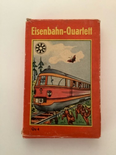 Eisenbahn quartett kartenspiel - quartett,