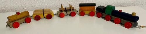 Alte holzeisenbahn 56cm - alte,