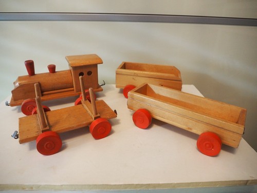 Holz eisenbahn 65 - -, ca.