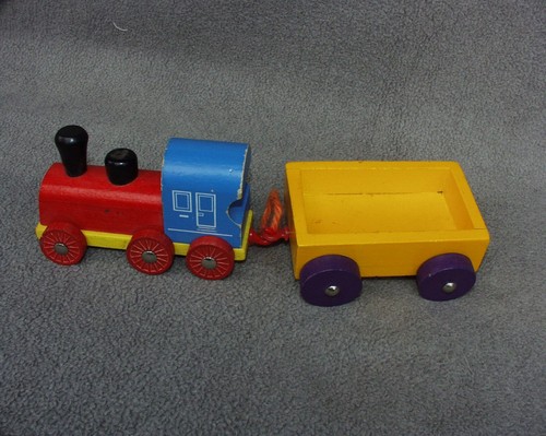 Holz eisenbahn lok - -, +