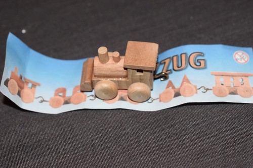 Mini holz eisenbahn lok - 4, cm