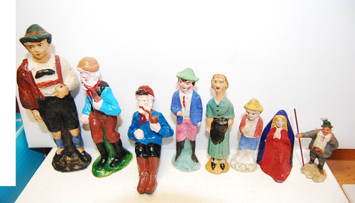 Alte massefiguren bauern - 8,
