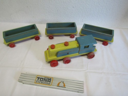 Alte holzeisenbahn holz zug - holz,
