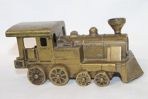 Messing lokomotive von western - lokomotive,