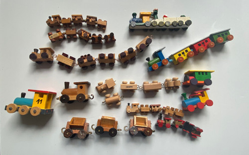 Sammlung holzspielzeug - sammlung,