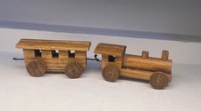 alte Holzspielzeug Eisenbahn