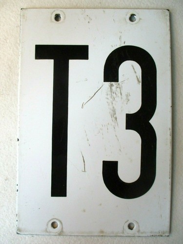 Emailleschild eisenbahner - emailleschild,,