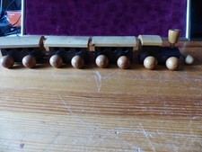 Kinderspielzeug Holzeisenbahn